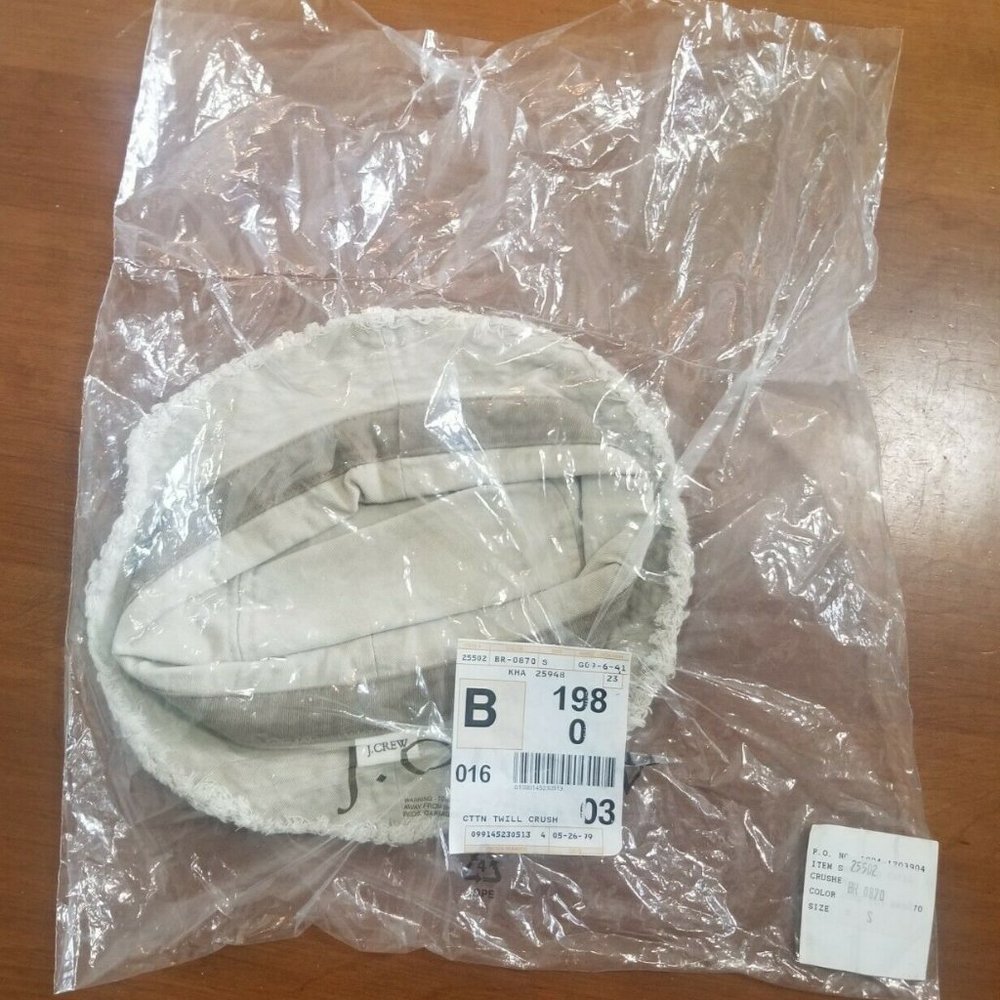 J. Crew Vintage 90s Hat Gibson Crusher Men's Small NWT NOS